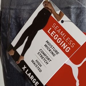 Leggings. PUMA. Light and Dark Grey. Womens XL. NWT